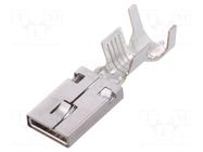 Contact; female; Ducon 6.3; tinned; 4÷6mm2; crimped; for cable APTIV