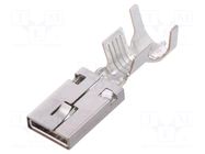 Contact; female; Ducon 6.3; tinned; 4÷6mm2; crimped; for cable APTIV