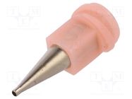 Nozzle: dispensing; Size: 19; 0.864mm; Mounting: Luer Lock FISNAR