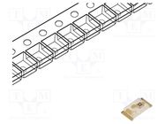 LED; SMD; 0603; yellow; 55÷120mcd; 1.6x0.8x0.25mm; 120°; 2.05÷2.5V 