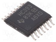 IC: digital; 4bit,binary counter; SMD; TSSOP14; HC; 2÷6VDC; tube TEXAS INSTRUMENTS