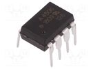 Optocoupler; THT; Ch: 1; OUT: transistor; Uinsul: 5kV; Uce: 20V; DIP8 BROADCOM (AVAGO)