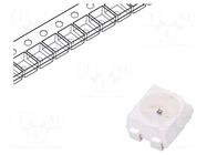 LED; red-orange; SMD; 3528,PLCC4; 285÷715mcd; 3.5x2.8x1.9mm; 120° BROADCOM (AVAGO)