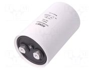 Capacitor: electrolytic; 6800uF; 160VDC; Ø76.6x121.2mm; -10÷30% KEMET