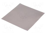 Shielding mat; 240x240x0.3mm; Permeability: 130; EFF KEMET