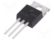 IC: voltage regulator; linear,fixed; -8V; 1A; TO220-3; THT; tube ONSEMI