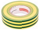 Tape: electrical insulating; W: 19mm; L: 20m; Thk: 0.15mm; rubber PLYMOUTH