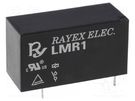 Relay: electromagnetic; SPST-NO; Ucoil: 5VDC; 12A; 12A/250VAC; PCB Recoy/RAYEX ELECTRONICS