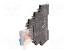 Relay: interface; SPDT; Ucoil: 24VDC; 6A; 6A/250VAC; 6A/30VDC; 100mΩ OMRON