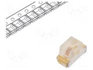 LED; red; SMD; 0603; 3÷15mcd; 2÷2.5VDC; 1.6x0.8x1.1mm; 120°; 20mA KINGBRIGHT ELECTRONIC