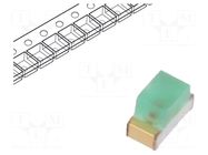LED; green; SMD; 0603; 3÷8mcd; 2.2÷2.5VDC; 1.6x0.8x1.1mm; 160°; 20mA KINGBRIGHT ELECTRONIC