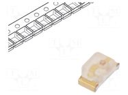 LED; yellow; SMD; 0603; 3÷8mcd; 2.1÷2.5VDC; 1.6x0.8x0.75mm; 150° KINGBRIGHT ELECTRONIC