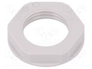 Nut; PG9; polyamide; UL94V-2; 22mm; light grey; -20÷100°C LAPP