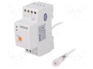 Twilight switch; for DIN rail mounting; 230VAC; SPST-NO; 20A ORNO