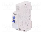 Staircase timer; for DIN rail mounting; 230VAC; SPST-NO; IP20 ORNO