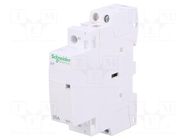 Contactor: 1-pole installation; 25A; 230÷240VAC; NO; IP20; -5÷60°C SCHNEIDER ELECTRIC