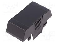 Cover; for enclosures; UL94HB; Series: EH 35; Mat: ABS; black; 35mm PHOENIX CONTACT