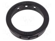 Grommet; Ømount.hole: 44.5mm; Øhole: 35.4mm; black KSS WIRING