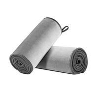 Baseus 2 x Microfiber Car Drying Towel Microfiber 40cm x 40cm Gray (CRXCMJ-0G), Baseus