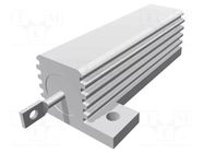 Resistor: wire-wound; with heatsink; screw; 1kΩ; 50W; ±5%; 30ppm/°C TE Connectivity