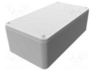 Enclosure: multipurpose; X: 60mm; Y: 112mm; Z: 37mm; 1590; aluminium HAMMOND