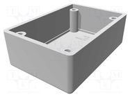 Enclosure: shielding; X: 56mm; Y: 81mm; Z: 40mm; ABS,stainless steel 