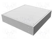 Enclosure: rack mounting; Standard: 19"; 1U; rack; Y: 203mm; X: 211mm 