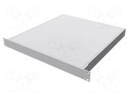 Enclosure: rack mounting; Standard: 19"; 1U; Z: 44mm; X: 422mm; rack HAMMOND