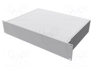 Enclosure: rack mounting; Standard: 19"; 2U; Z: 89mm; X: 422mm; rack HAMMOND