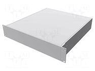 Enclosure: rack mounting; Standard: 19"; 2U; Z: 89mm; X: 422mm; rack HAMMOND