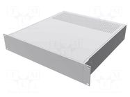 Enclosure: rack mounting; Standard: 19"; 2U; Z: 89mm; X: 422mm; rack HAMMOND