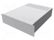 Enclosure: rack mounting; Standard: 19"; 3U; Z: 133mm; X: 422mm; rack HAMMOND