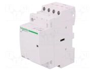 Contactor: 4-pole installation; 25A; 24VAC; NO x4; IP20; -5÷60°C SCHNEIDER ELECTRIC