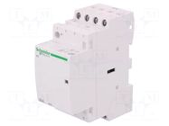 Contactor: 4-pole installation; 25A; 24VAC; NO x4; IP20; ICT; 500V SCHNEIDER ELECTRIC
