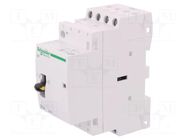 Contactor: 4-pole installation; 25A; 24VAC; NO x4; IP20; -5÷60°C SCHNEIDER ELECTRIC