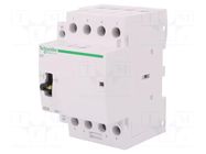 Contactor: 4-pole installation; 40A; 24VAC; NO x4; IP20; -5÷60°C SCHNEIDER ELECTRIC