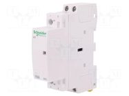 Contactor: 2-pole installation; 16A; 24VAC; NO x2; IP20; -5÷60°C SCHNEIDER ELECTRIC