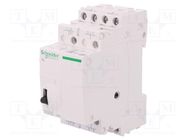 Relay: installation; bistable,impulse; NO x4; Uswitch: max.415VAC SCHNEIDER ELECTRIC