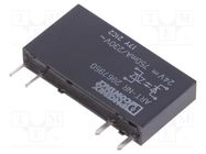 Relay: solid state; Ucntrl: 19.2÷28.8VDC; 750mA; 24÷253VAC; socket PHOENIX CONTACT