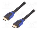 Cable; HDMI 2.0; HDMI plug,both sides; 10m; black LOGILINK