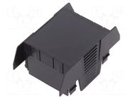 Cover; for enclosures; UL94HB; Series: EH 45 FLAT; ABS; black; 45mm PHOENIX CONTACT