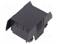 Cover; for enclosures; UL94HB; EH 45 FLAT; ABS; black; 45mm PHOENIX CONTACT