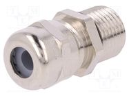 Cable gland; with long thread; PG9; IP68; brass; SKINTOP® MSR-XL 