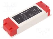 Power supply: switching; LED; 60W; 12VDC; 5A; 220÷240VAC; IP20; 75% QOLTEC