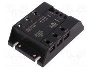 Relay: solid state; 30A; Uswitch: 48÷480VAC; 3-phase; -30÷80°C; SR3 AUTONICS