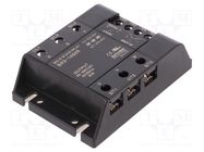 Relay: solid state; 50A; Uswitch: 48÷480VAC; 3-phase; Series: SR3 AUTONICS