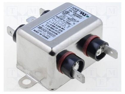 Filter: anti-interference; single-phase; 250VAC; Ioper.max: 10A TE Connectivity 10VB1