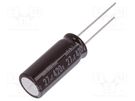 Capacitor: electrolytic; THT; 27uF; 420VDC; Ø12.5x31.5mm; ±20% NICHICON