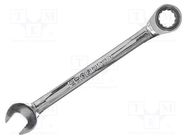 Wrench; combination spanner,with ratchet; 16mm PROLINE