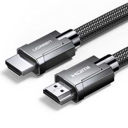 Ugreen cable HDMI 2.1 cable 8K 60 Hz / 4K 120 Hz 3D 48 Gbps HDR VRR QMS ALLM eARC QFT 2 m gray (HD135 70321), Ugreen